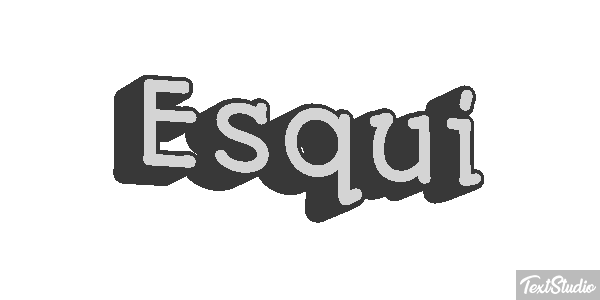 Esqui Efekt tekstowy