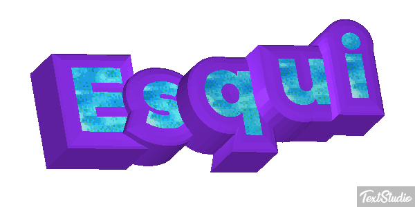 Esqui Efekt tekstowy