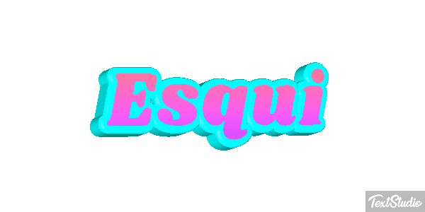 Esqui Efekt tekstowy
