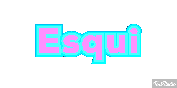 Esqui Efekt tekstowy
