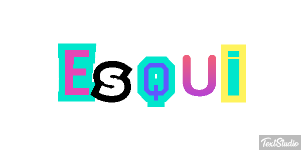 Esqui Efekt tekstowy
