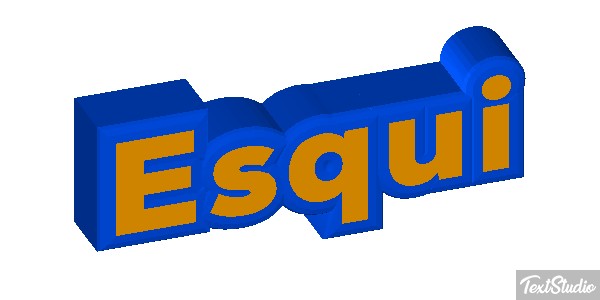 Esqui Efekt tekstowy