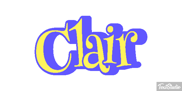Clair Efecto de texto
