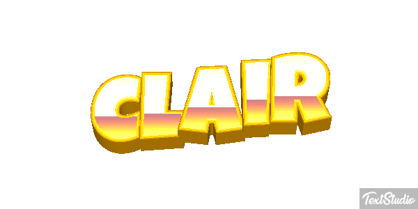 Clair Efecto de texto