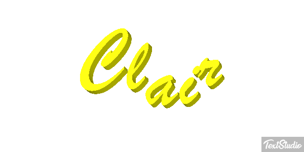 Clair Efecto de texto