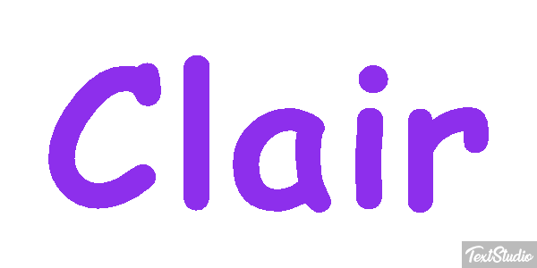 Clair Efecto de texto
