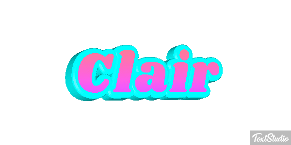 Clair Efecto de texto