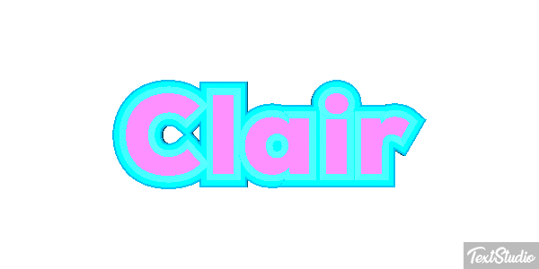 Clair Efecto de texto