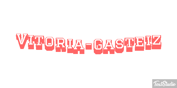 Vitoria-Gasteiz Efekt tekstowy