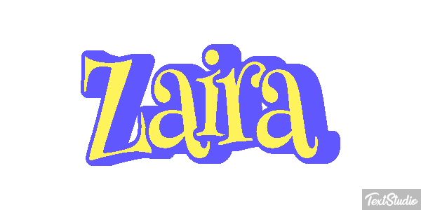 Zaira Effetto testo