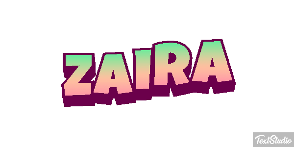 Zaira Effetto testo