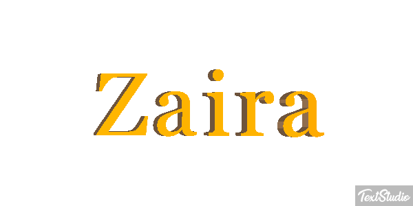 Zaira Effetto testo