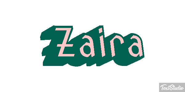 Zaira Effetto testo
