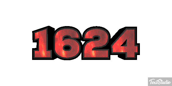 1624 Text effect