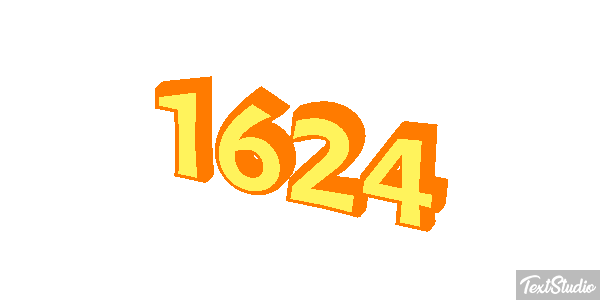 1624 Text effect