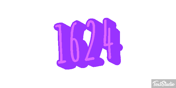 1624 Text effect