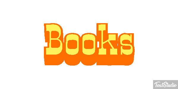 Books Text effect
