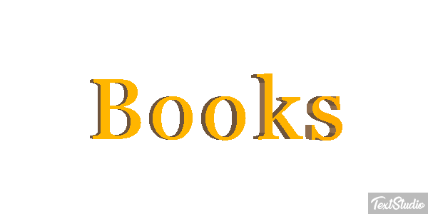 Books Text effect
