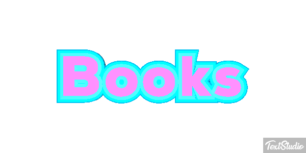 Books Text effect