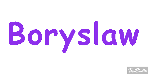 Borysław Efekt tekstowy