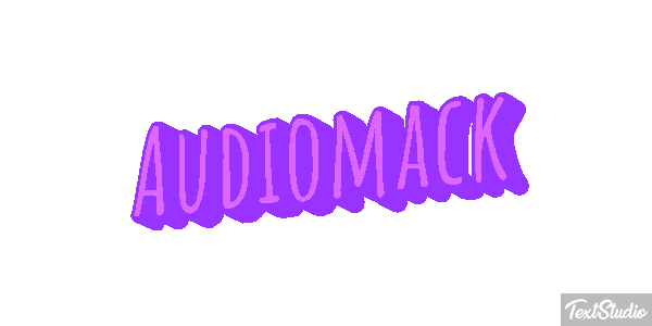 Audiomack Efecto de texto