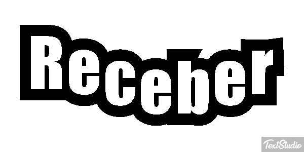 Receber Текстовый эффект