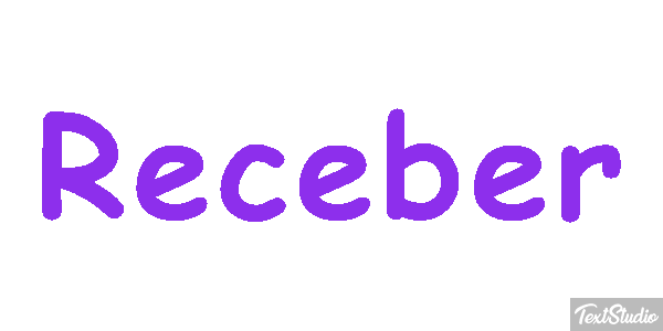 Receber Текстовый эффект