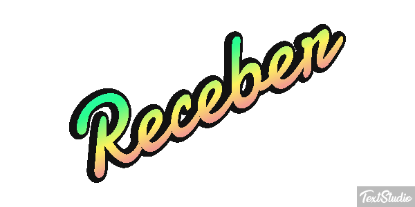 Receber Текстовый эффект