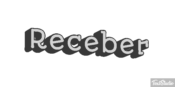 Receber Текстовый эффект