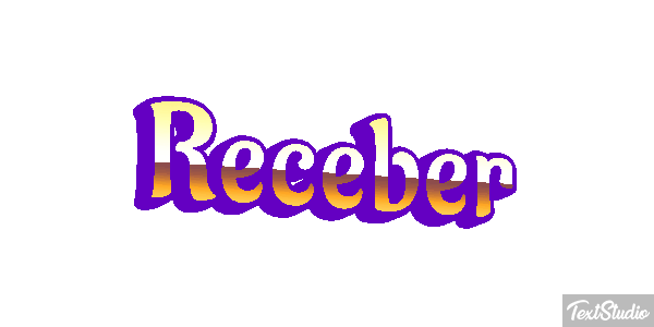 Receber Текстовый эффект