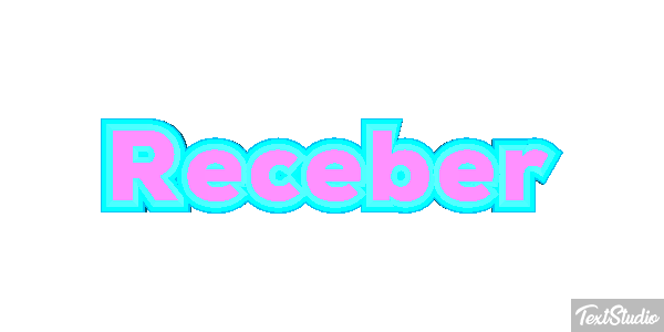 Receber Текстовый эффект