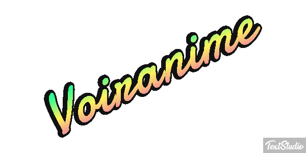 Voiranime Texteffekt