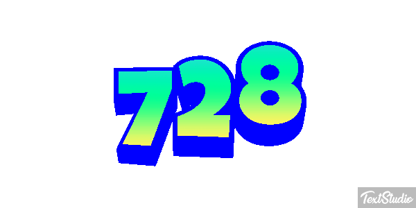 728 テキスト効果