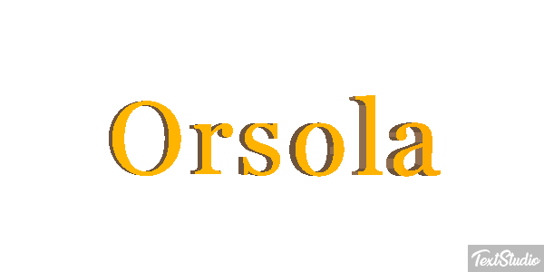 Orsola Efekt tekstowy