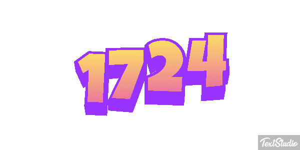 1724 Текстовый эффект