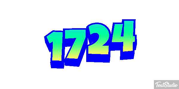 1724 Текстовый эффект