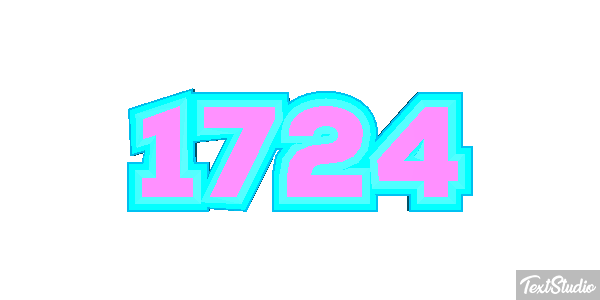 1724 Текстовый эффект