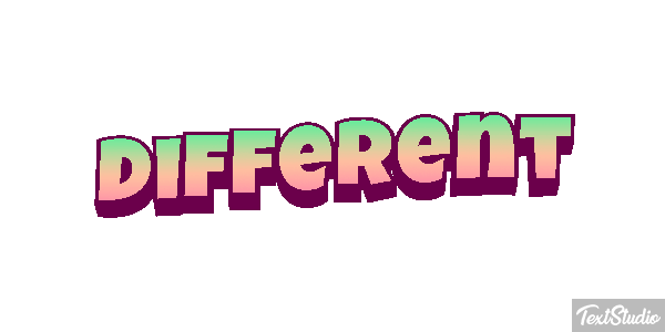 Different Efecto de texto