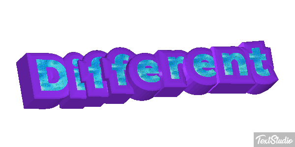 Different Efecto de texto