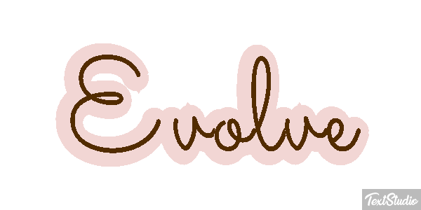 Evolve Text effect