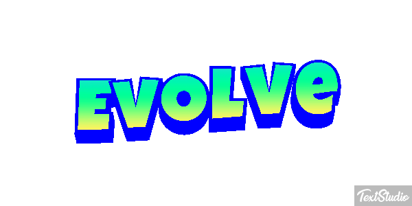 Evolve Text effect