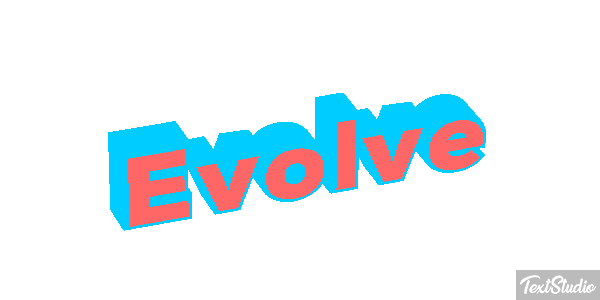 Evolve Text effect