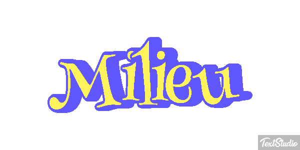 Milieu Effet de texte