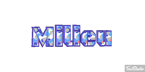 Milieu Effet de texte