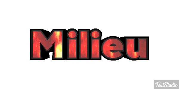 Milieu Effet de texte