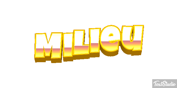 Milieu Effet de texte