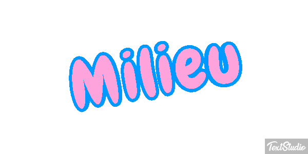 Milieu Effet de texte