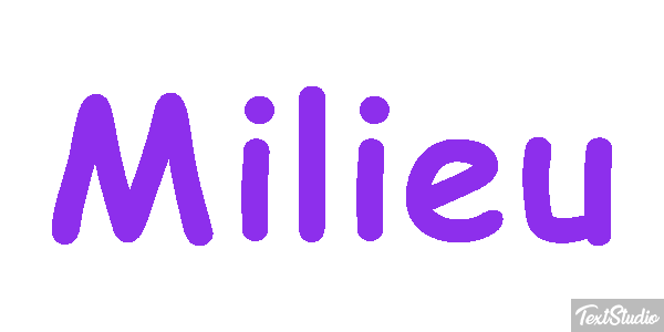 Milieu Effet de texte