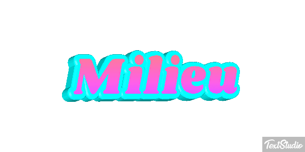 Milieu Effet de texte