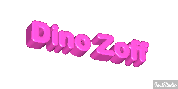 Dino Zoff Text effect